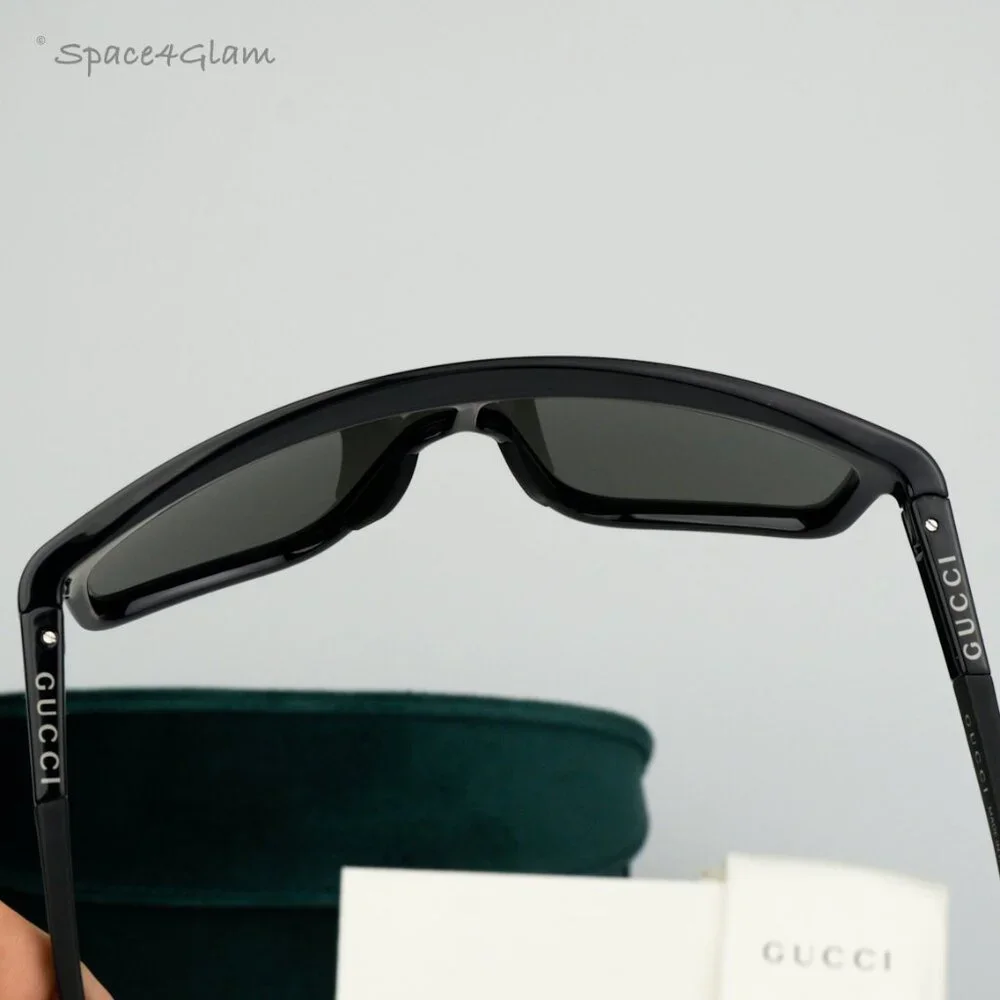 BRAND NEW Gucci GG1736S 001 Black Grey Unisex Sunglasses GG 1736S